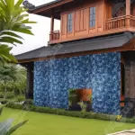 Airforce Print Bamboo Chick Blind – Stylish & Durable Window Covering