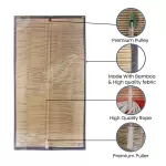 Grey Bamboo Chick Blind – Stylish & Durable Window Covering