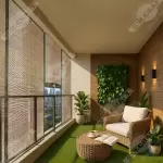 Military green Bamboo Chick Blind – Stylish & Durable Window Covering