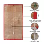 Red Bamboo Chick Blind – Stylish & Durable Window Covering