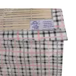 Square Print Bamboo Chick Blind – Stylish & Durable Window Covering